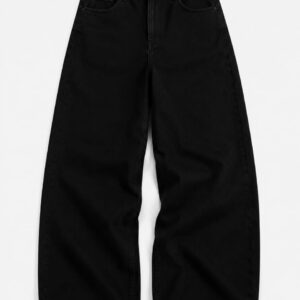 MEN BLACK BAGGY JEANS