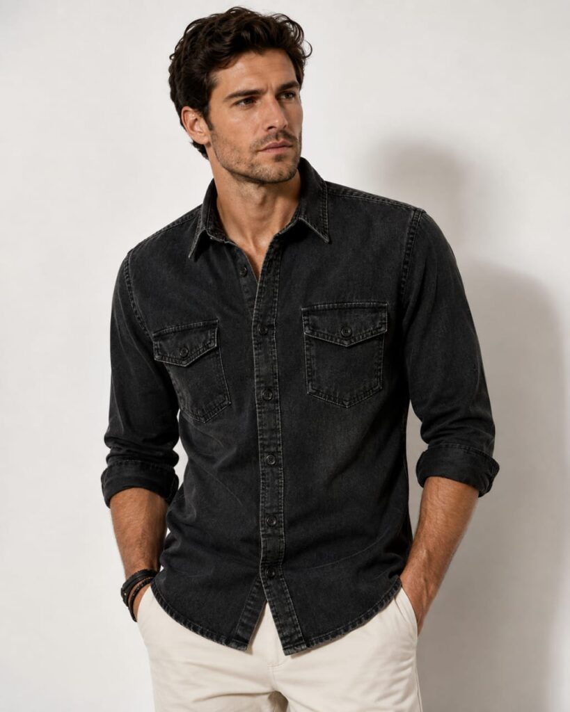 Charcoal denim ​