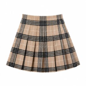 Mini pleated skirt